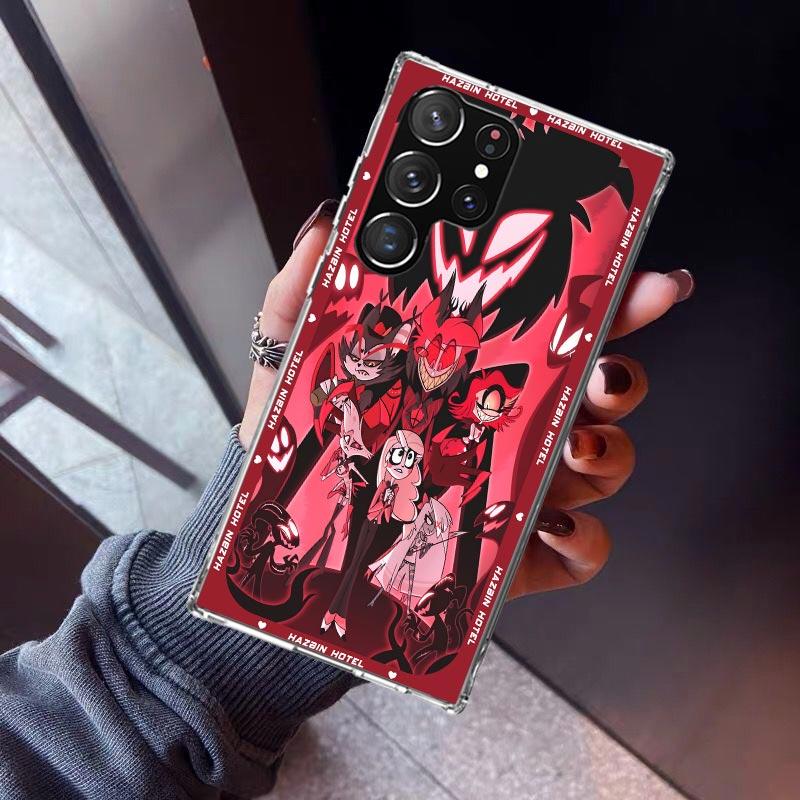 H-Hazbin Hotel Anime Phone Case For Samsung Galaxy S23 S24 S25 Edge S26 Ultra S22 + S21 Plus S20 FE Cover Silicone Print Shell G