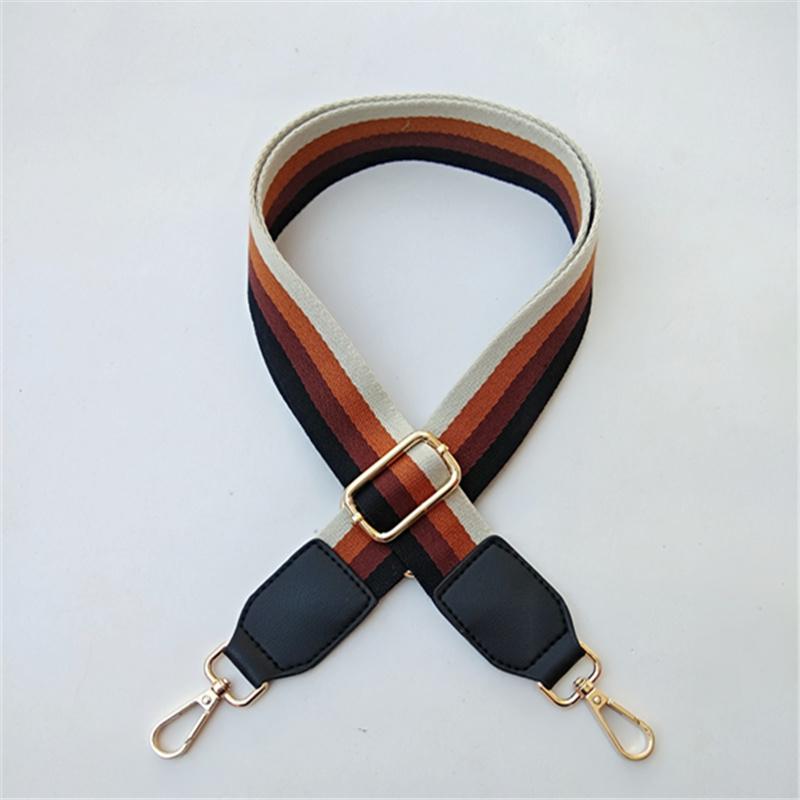 Colored Stripe Shoulder Strap Replacement for Women's Bags