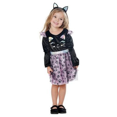 Conjunto de fantasia de gato infantil