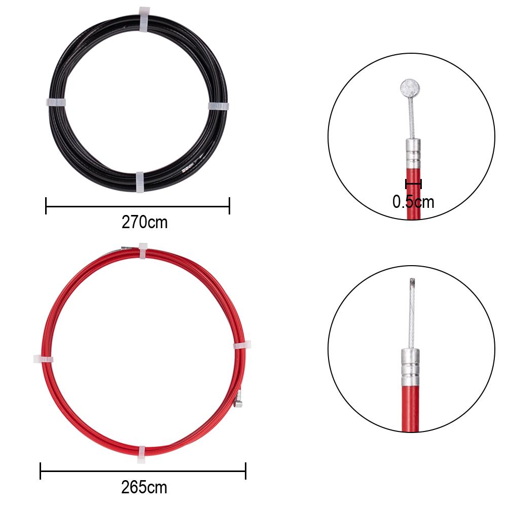 Brake Line for Xiaomi 4 Electric Scooter Environmental Protection Long-Lasting Cables Black Red Brake Wire Cable Parts
