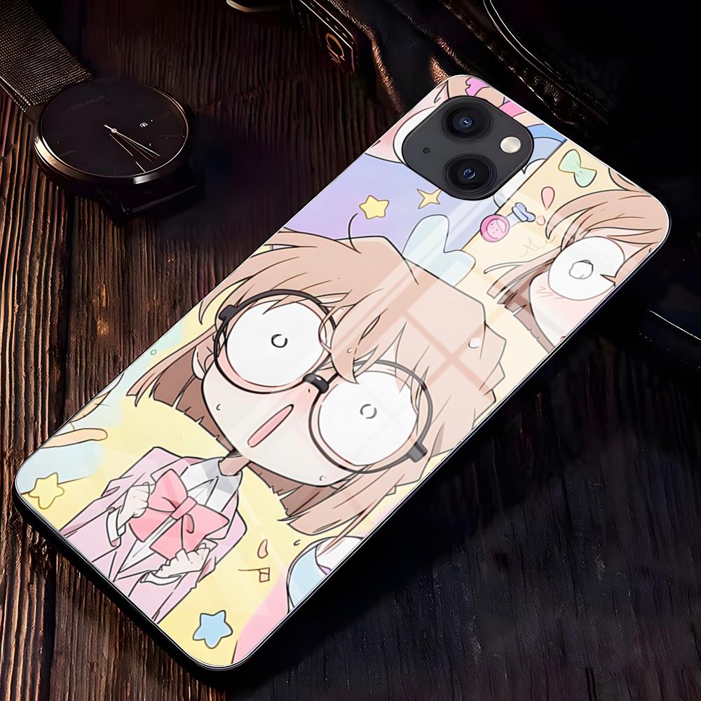 A-Detective C-Conan Haibara Telefoonhoesje Voor IPhone 17 Pro Max 16 15 14 Pro Max 13 11 X Xs Xr 8 7Plus Glazen Hoes