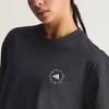 Adidas Stella McCartney Logo Print Loose Fit Round Neck Short Sleeve T-Shirt Women Tops KA9549