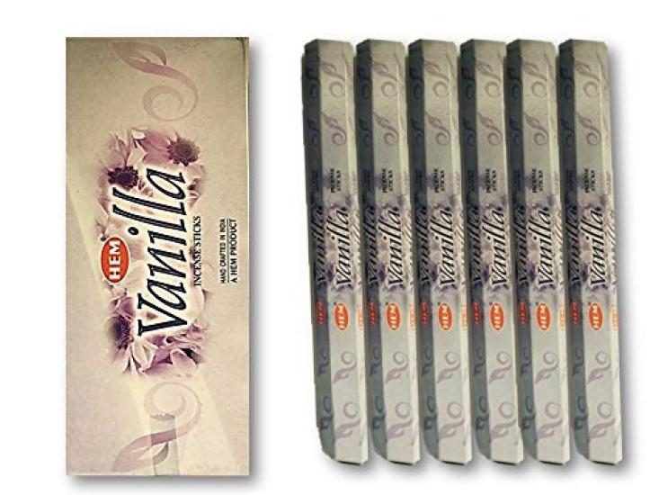 

case pieces per box x 6 HEM/incense stick/vanilla/1 (20 boxes)