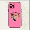 Custodia per Telefono Justin Singer B-Bieber Per iPhone 15,14,13,12,11,Pro,X,XS,Max,XR,Plus,Mini Morbida Nera