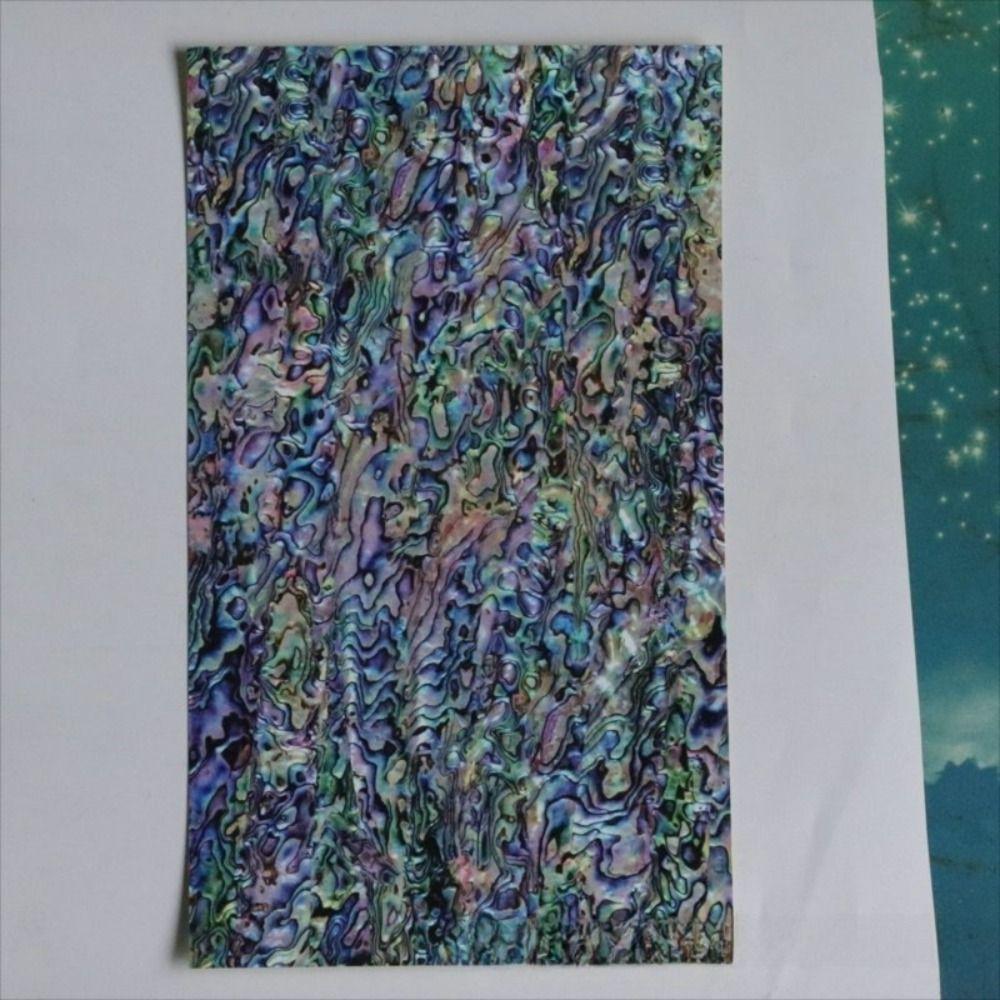 30 X 20cm Printed Shell Laminate Sheet Abalone Finish Fishing Lure Accessories  Fishing Lure Making