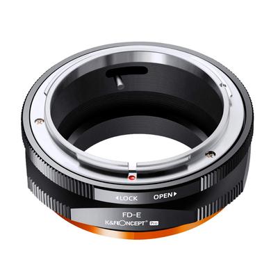 Concept Lens Mount Adapter P Series FD Mount Lens Sony E Mount with Aperture Ring K&F KF-FDE.P (Canon Conversion)
