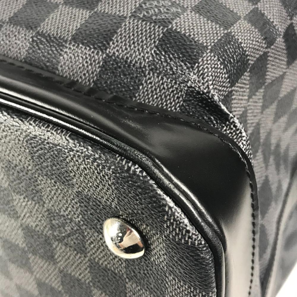 Louis Vuitton N41161 Damier Graphite Grimo Travel Bag Hand Bag Duffle Bag Black
