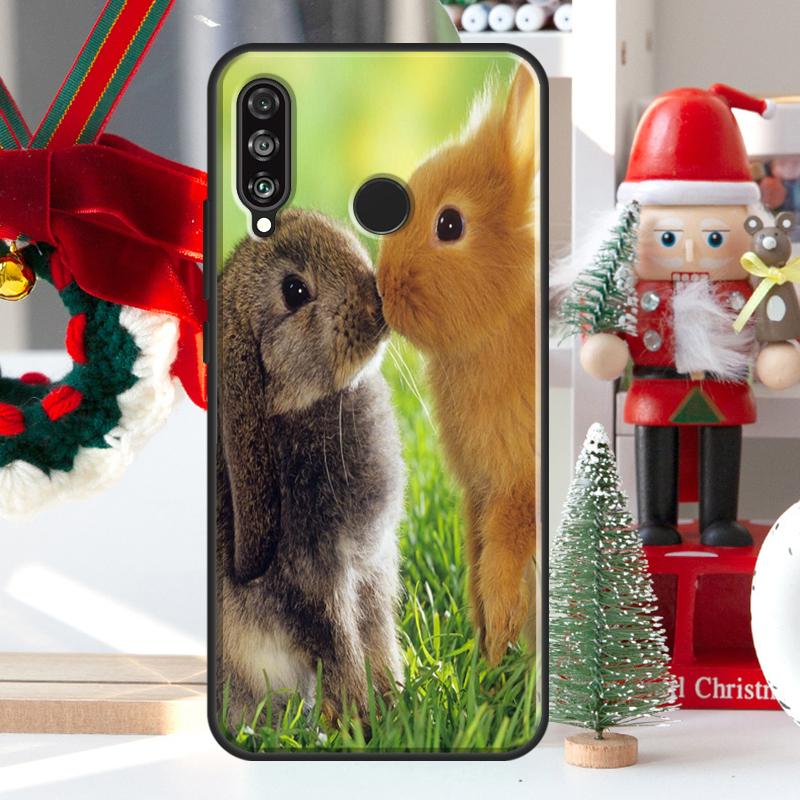 

Baby Rabbits Bunny For Huawei Nova 5T 9 10 SE 7i 8i 11i 12i Y73 Y72 Y61 Y91 Y60 Y70 Y90 P20 P40 P30 Lite Case Huawei P20 Lite