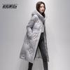 Xuezhongfei Women's Long Hooded Winter Down Coat