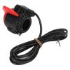 Thumb Throttle Accelerator ABS 22mm Left Handlebar Finger Throttle Speed Replacement Electric