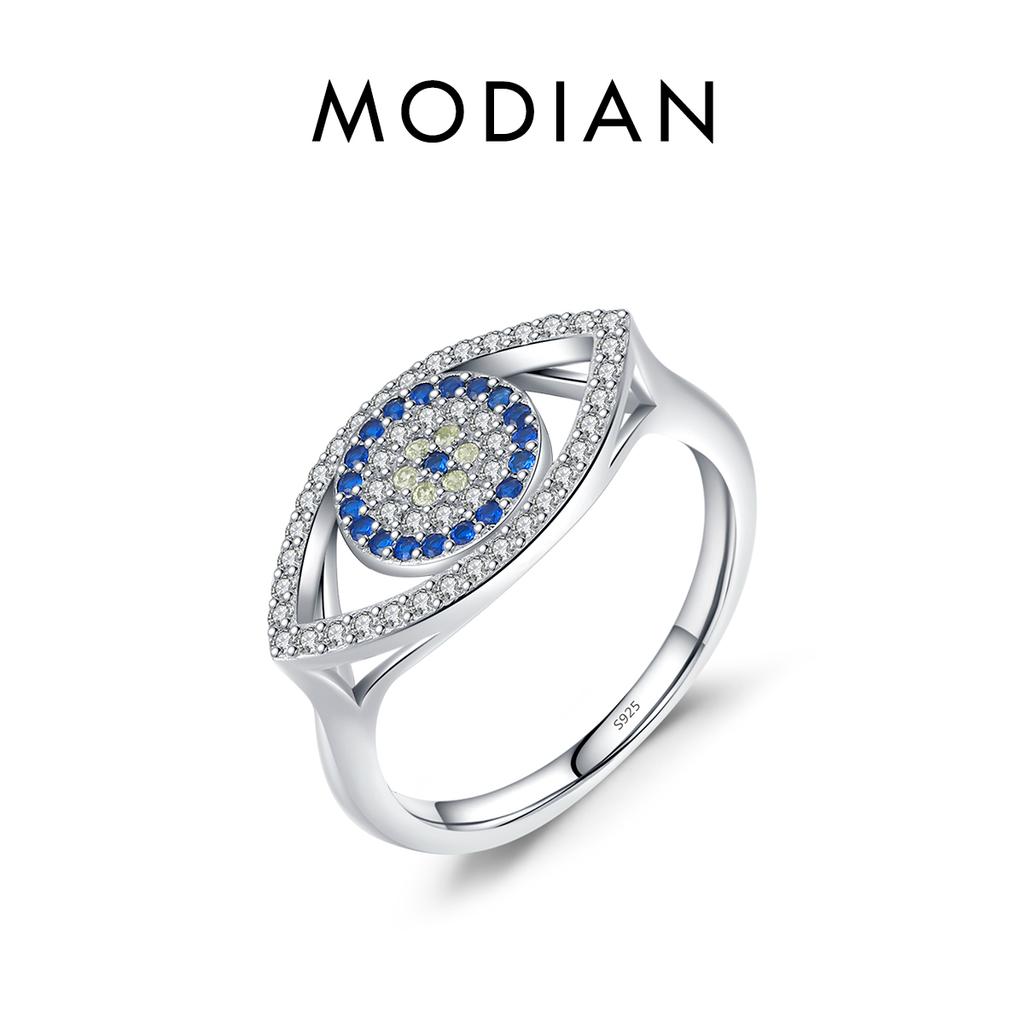 925 Sterling Silver Cute Blue  Ring Sparkling Clear Cubic for Women Fine Fashion Jewelry Birthday Gift 2025