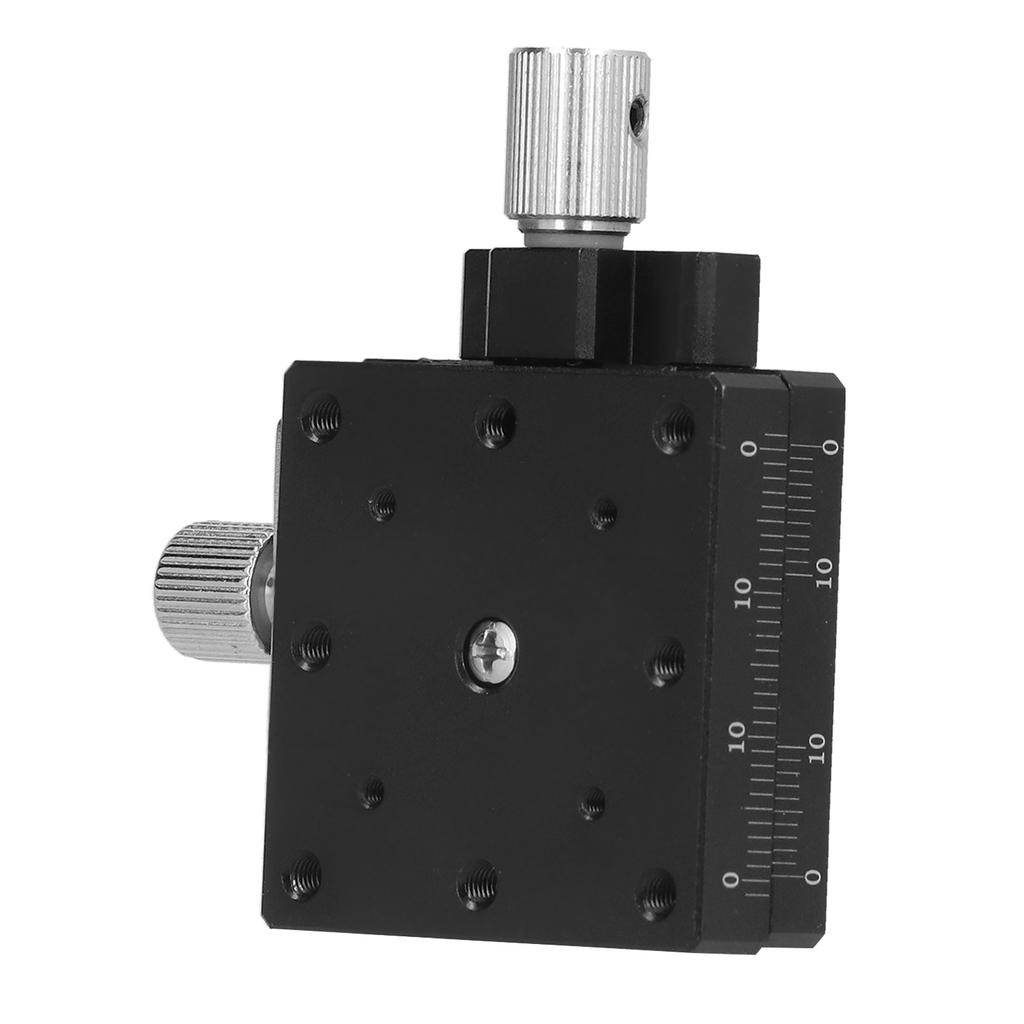 Verstellbühne X-Achsen Manuelle Schiebe-Verstellplattform Schwalbenschwanznut 40x40mm HTGA40