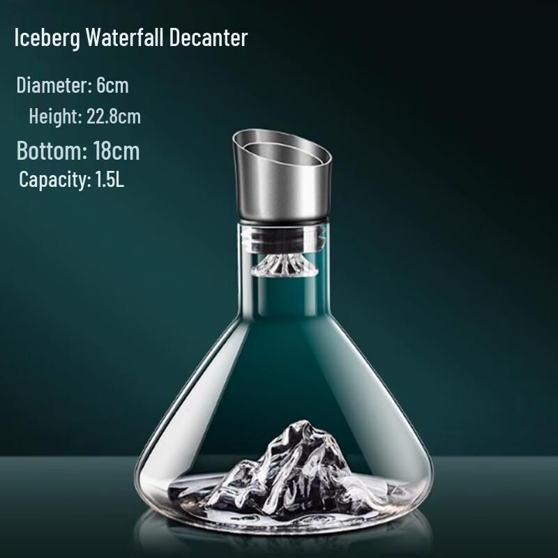 Iceberg Wine Decanter Set