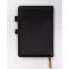 Gift Set: Black, Elegant A5 Lined Notebook and Pen with Black Ink - Peterson