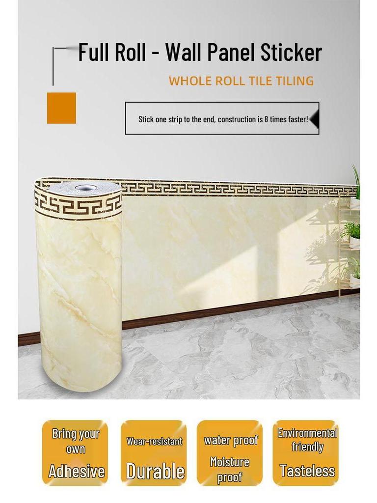 Self-Adhesive Waterproof Tile Wall Stickers for Commercial Spaces