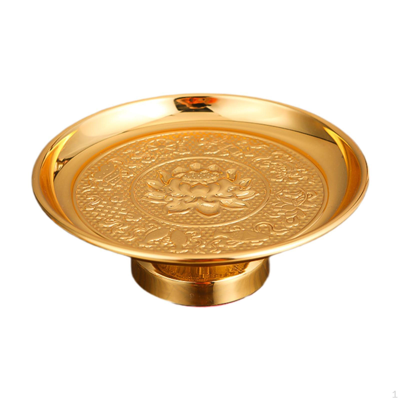 

Поднос для буддийских подношений, фруктовая тарелка для украшения храма