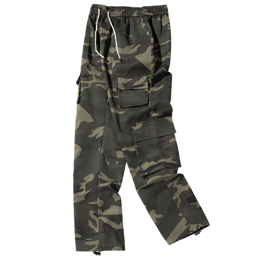 Men's Camouflage Cargo Pants Casual Work Trousers
