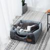 New Triangle Cat House Enclosed Pet Bed Warm Thick Deep Sleep Dog House Supplies For Cats
