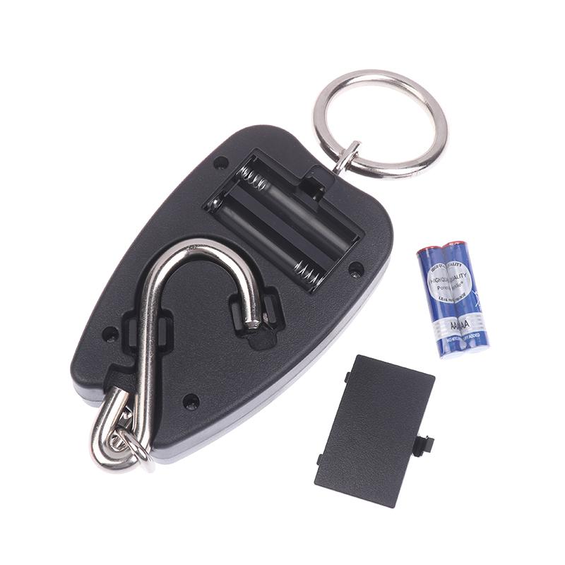 200Kg Electronic Luggage Scale Portable Digital Hanging Scales Lcd Display Travel High Accurate Handheld Weighing Tool