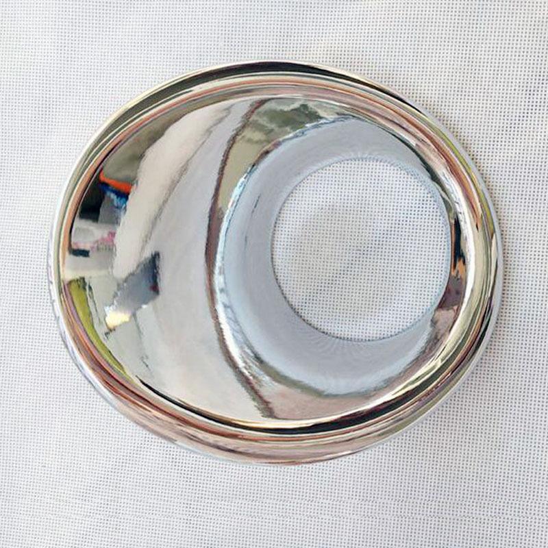 Chrome Fog Light Lamp Cover for Suzuki Vitara 2015 2016 2017 2018 Front Bumper Fog Light Cover Trim Car Accessories 2 Pcs