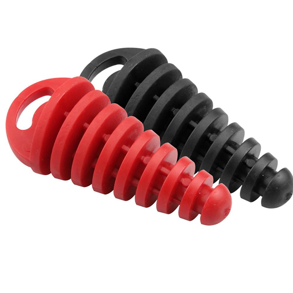 Motorcycle Exhaust Pipe Plug Muffler Wash Plug Pipe Protector Motocross Tailpipe Rubber Air Bleeder Move Blow-down Silencer