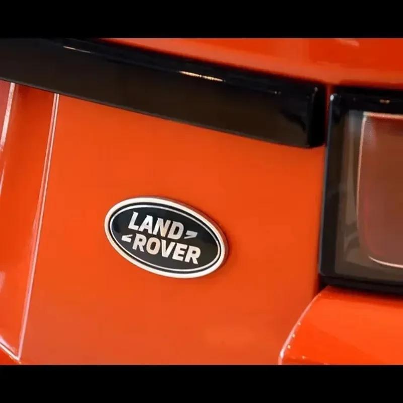 3D Letter Car Hood Bonnet Cover Emblem For Land Rover Range Rover Velar Sport Discovery 2 3 4 Defender Front Sticker bzcp8