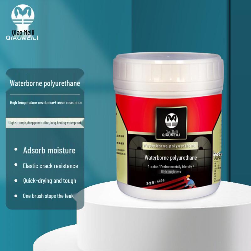 Qiaomeili Water-Based Polyurethane Asphalt Waterproof Coating 5kg