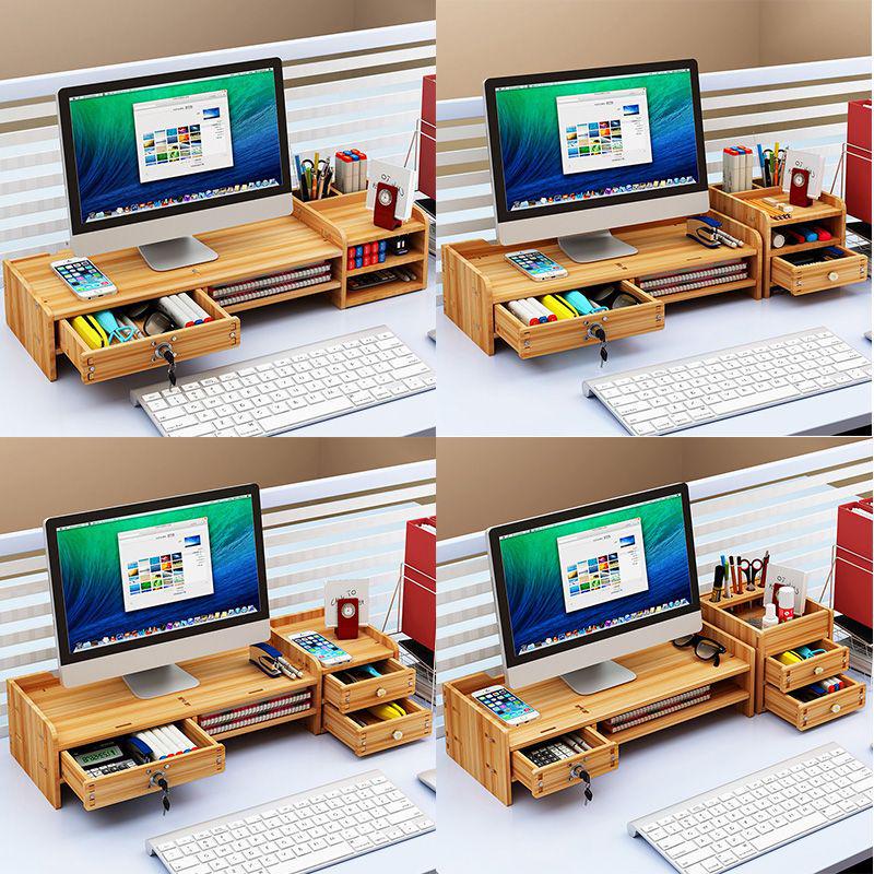 Office Monitor Stand and Storage Riser