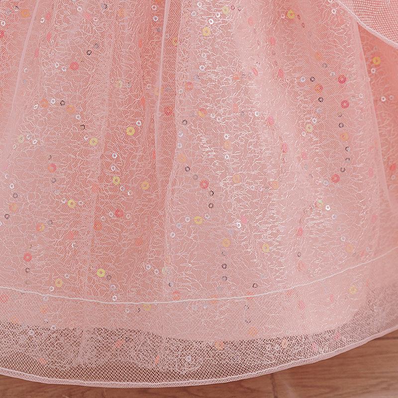 Girls' Formal Princess Dress for First Birthday & Piano Performance