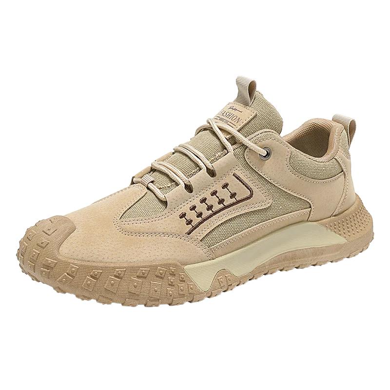 

Мужская весенне-осенняя дышащая обувь для походов на открытом воздухе, мужская обувь для бега, мягкая подошва, повседневная спортивная обувь, новая 39 хаки