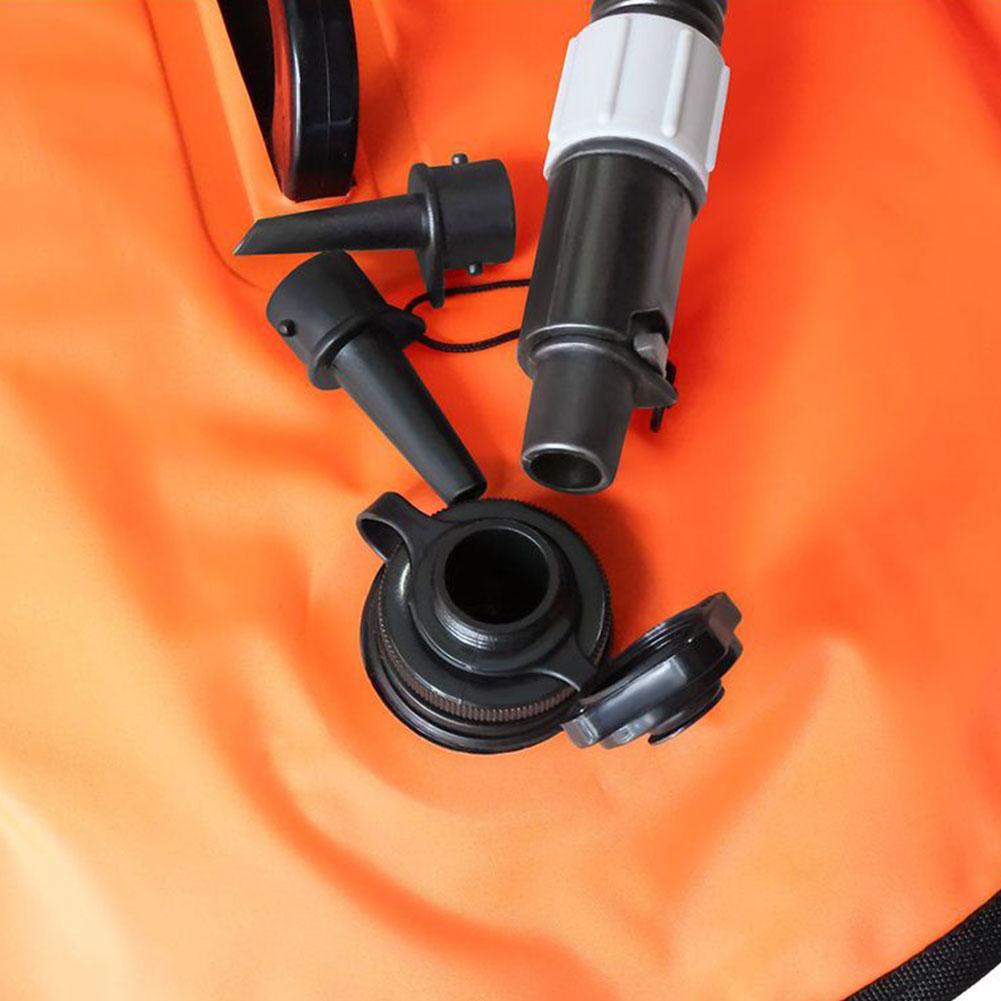 4 In1 Set Inflatable Pump Adapter with Air Valve Nozzles Paddle Boat Kayak Air Valve Pump Connector for SUP Stand-Up Paddleboard