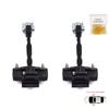 BDP1326-1 2 Pieces Front Door Hinge Stop Check Strap Limiter for Peugeot 308 MK3 408 Crossover DS4 Opel Astra L 2021-On 5-Door 9830837080