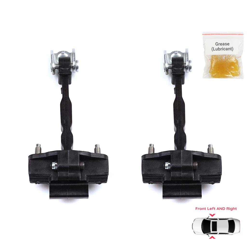 BDP1326-1 2 Pieces Front Door Hinge Stop Check Strap Limiter for Peugeot 308 MK3 408 Crossover DS4 Opel Astra L 2021-On 5-Door 9830837080