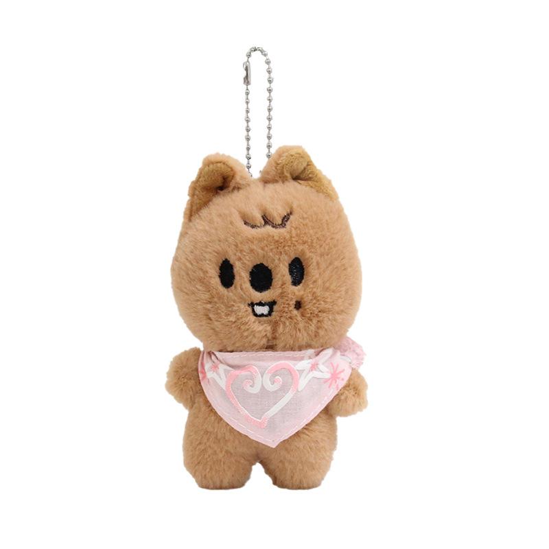 Stray Kids SKZ Mini Keychain Pendant New SKzoo FM Field Week 5cm Plush Cartoon Cute Pendant Children's Birthday Toy