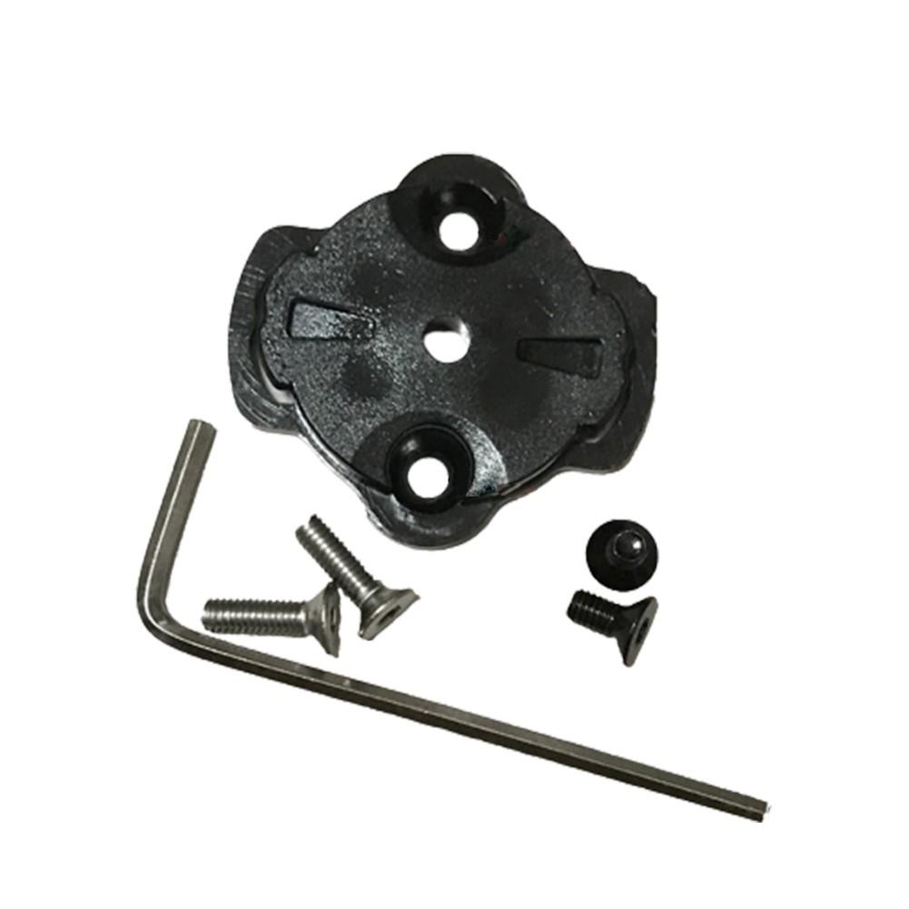 Plastový ocelový držák držáku Adaptér 20g Bike Black