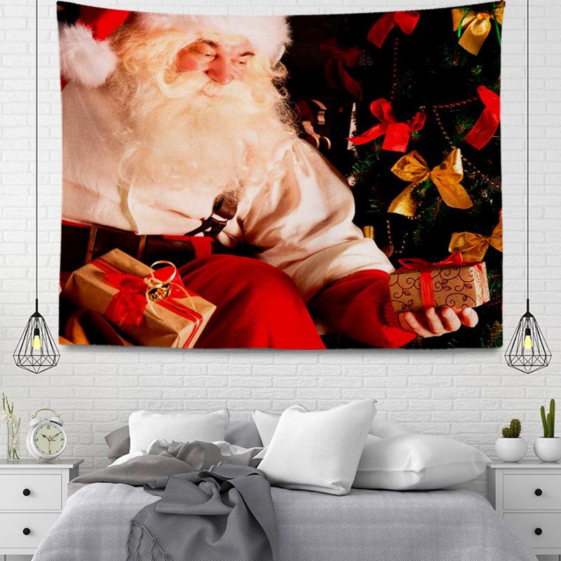 Рождественская серия Подвесной тканевый гобелен 100x75cm — фото 5