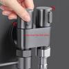 Handheld Bidet Sprayer Attachment For Toilet Double Outlet Valve Toliet Companion Kitchen Area Bathroom Faucet Home Use Cleaning