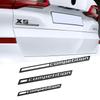 3D ABS Schwarz Wettbewerbslogo Heckklappe Kofferraum Emblem Abzeichen Aufkleber Decals für M1 M3 M4 M5 M6 X1M X3M X4M X5M X6M