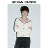 UR Women's Autumn 2025 Sailor Collar Knit Cardigan