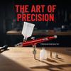 AR131 Painting Spray Gun Black/Red/Gold Sturdy DIY Art Spray Gun Double Action Smooth Paint Sprayer DIY Handcraft Spraying