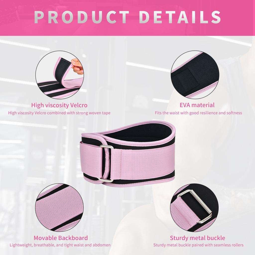 Durable And Safe 1Pcs Sports Weight Lifting Belts For Men Women - Weight Lifting Core & Lower Back Support Workout Waist Belt For Fitness