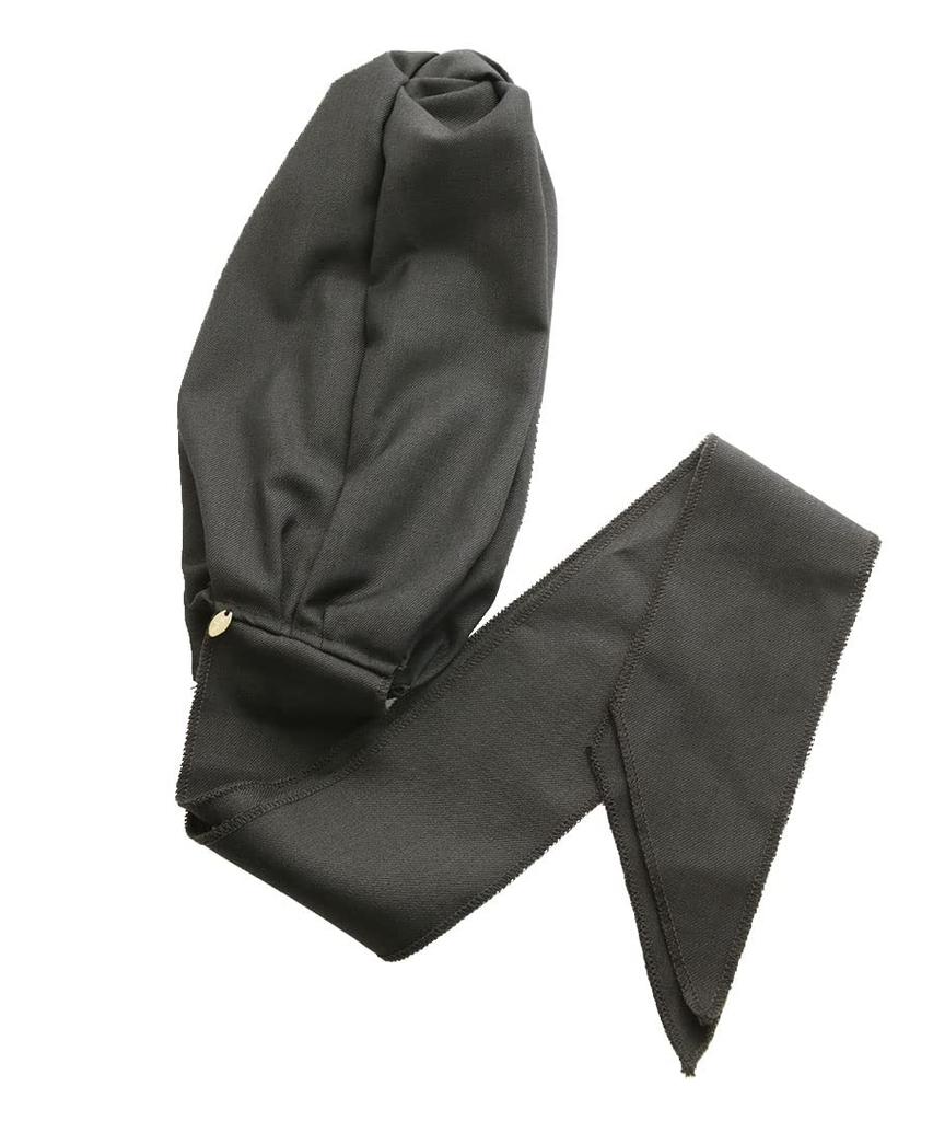 VINGTAINE Simple Hair Adult Headband, Turban, Wrap-around Ribbon, Comfortable, Natural, Accessory, Casual, Gift, HB-126-GY