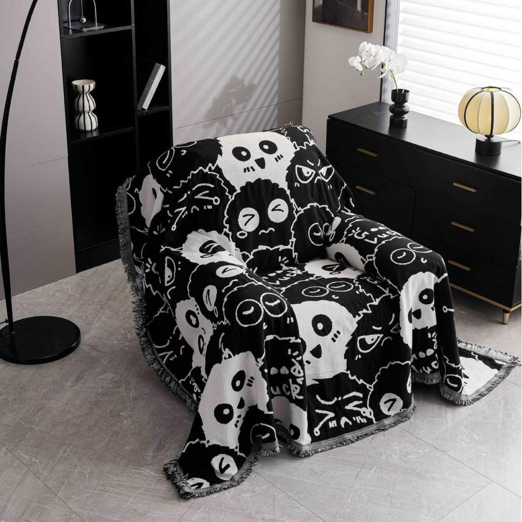 First Class Raumkapsel Chiwah Sofa Rutschfestes Überzugset - Einzelner Vollbezug und Deckenhandtuch