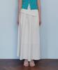 Teuwi Bemoon Wrap Layered Long Skirt