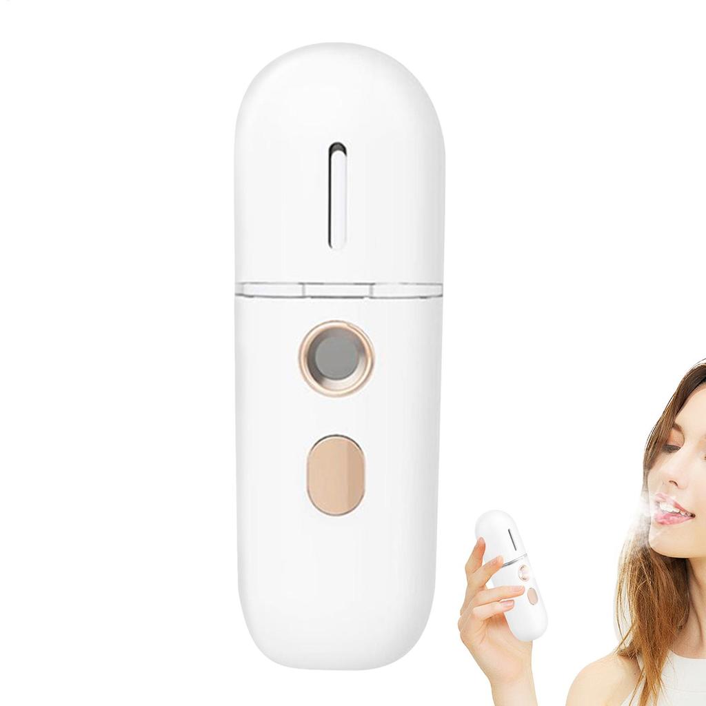 Portable Cool Sprayer Quiet Steamer Nano Mist Sprayer Quiet Face Sprayer Beauty Humidifier For Daily Makeup