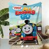 Animation T-Thomas Friends Throw  Flannel Throw Blanket,Bed Home Office Nap Blanket Travel,Camping,Picnic Blanket Soft Decor