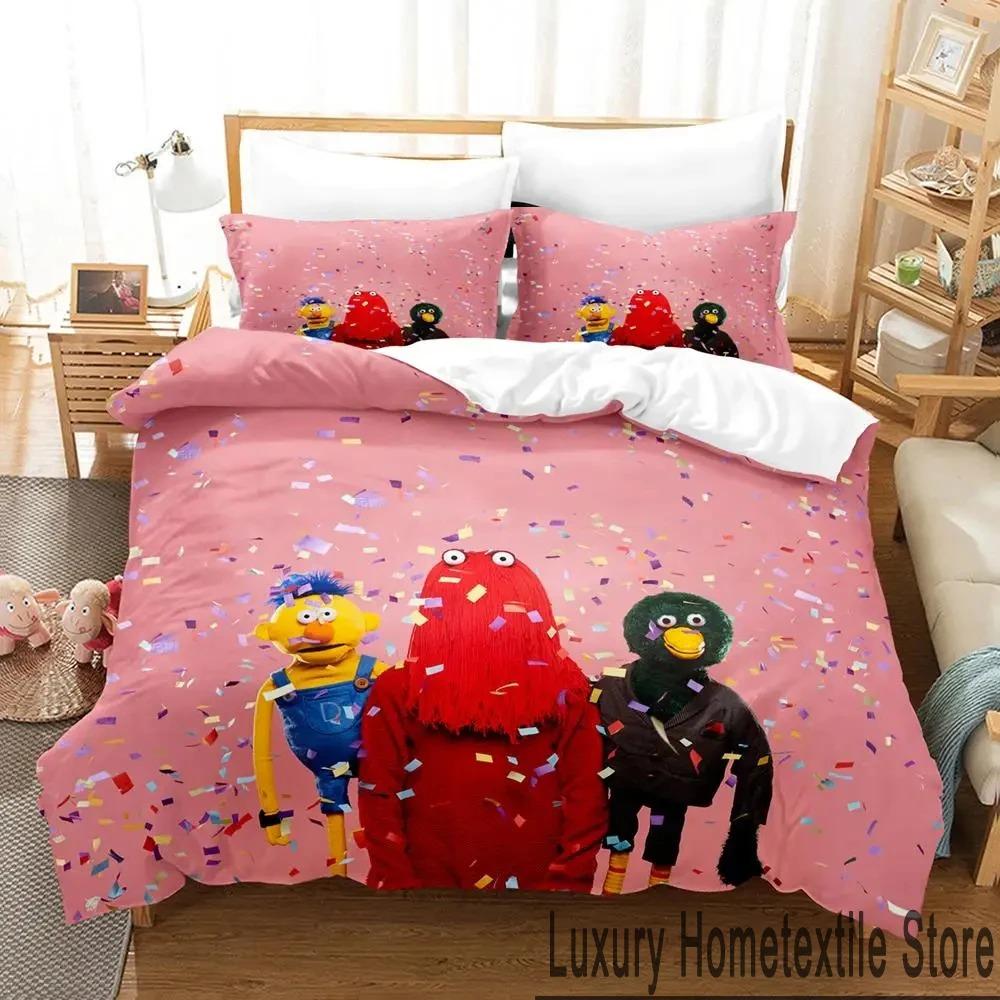 Stampa 3D Non Abbracciarmi Ho Paura Set Biancheria da Letto Ragazzi Ragazze Twin Queen King Size Copripiumino Federa Letto ragazzi Adulto