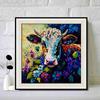 New Arrival 5D DIY Full Circle Diamond Painting "Painted Cow" Embroidery Cross Stitch Home Decor Gift