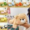 Plush Fox Keychain With Cord Cute Animal Pendant For Kids And Adults