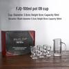 Baijiu Glas Set mit Karaffe